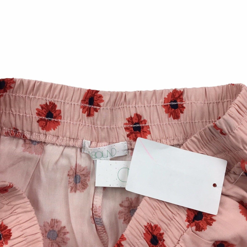 ABOUND Womens Shorts Pink Size S Daisy Dots Easy Flowy Comfy Lightweight - Picture 4 of 4
